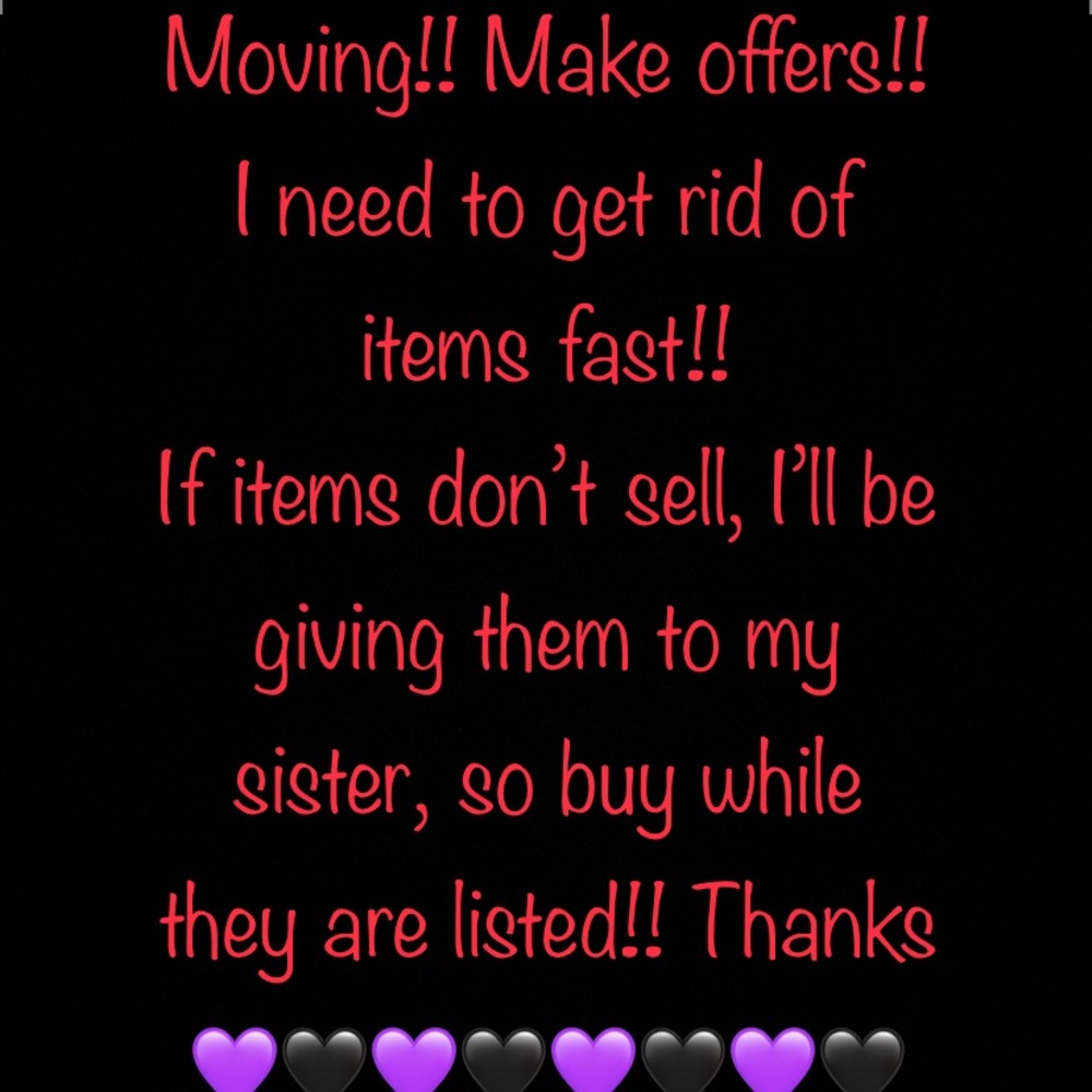 Trying To Sell Items Before I Move!! - image 1